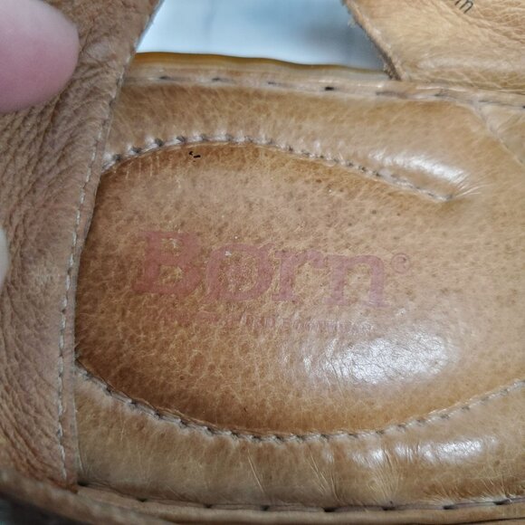 Born Shoes Womens Size 11 Brown Leather Parson Sandals *Read* - Picture 2 of 10